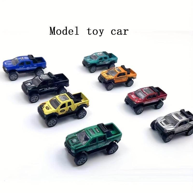Simulation Toy Car Pull back Car SUV Tabletop Decoration Souvenir