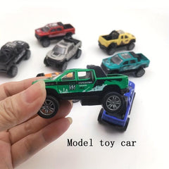 Simulation Toy Car Pull back Car SUV Tabletop Decoration Souvenir