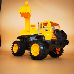 Large Inertial Excavator Toy Car for Boys