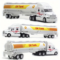 1:48 American Alloy Wheel Gasoline Car Model Sound Light Ornament Gift