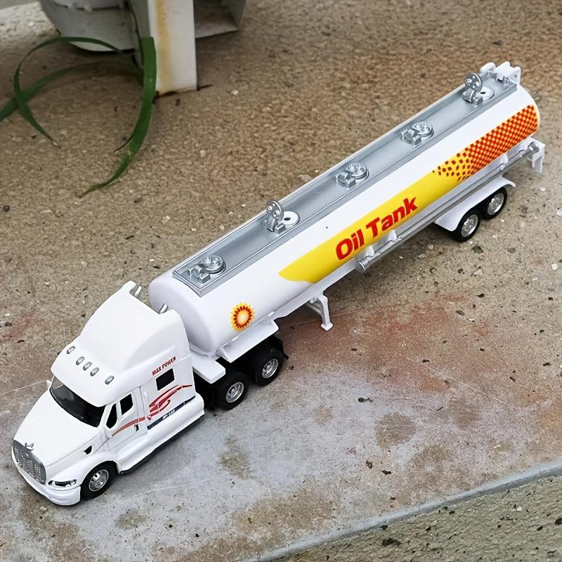 1:48 American Alloy Wheel Gasoline Car Model Sound Light Ornament Gift