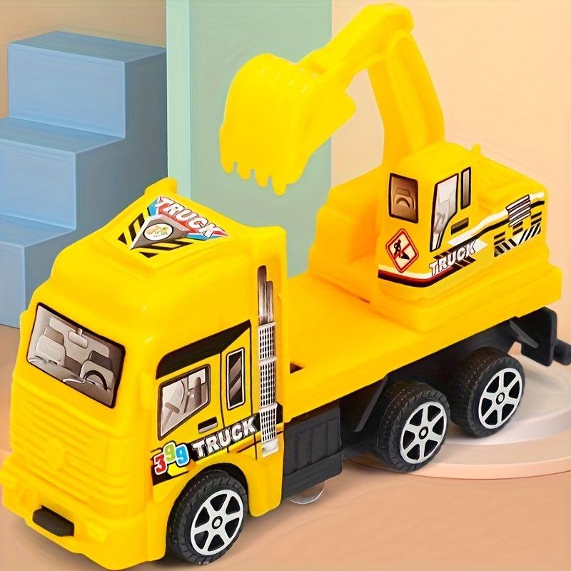 Mini Inertial Engineering Vehicle Puzzle Toy Creative Gift