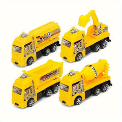 Mini Inertial Engineering Vehicle Puzzle Toy Creative Gift