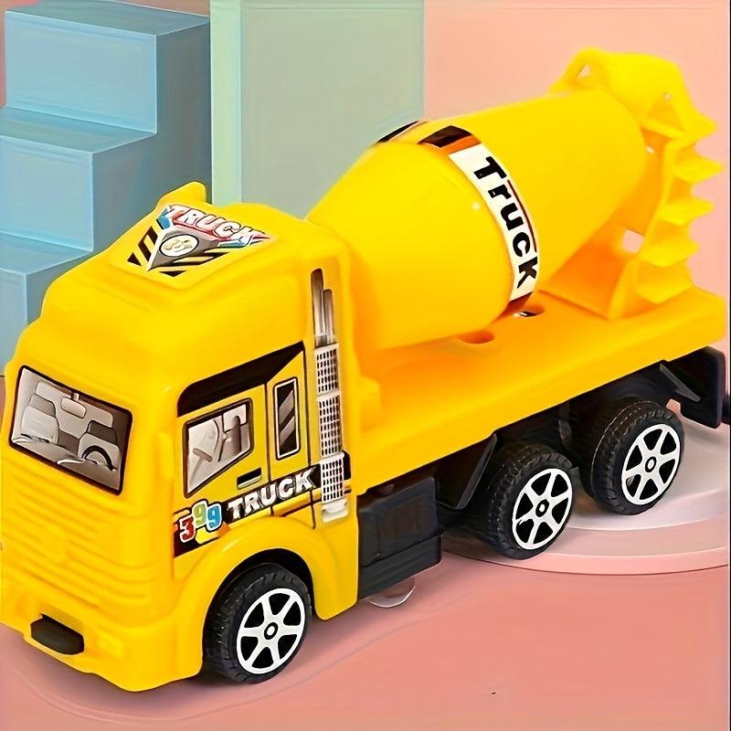 Mini Inertial Engineering Vehicle Puzzle Toy Creative Gift