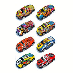 Pull Back Graffiti Truck Toy Car Vehicle