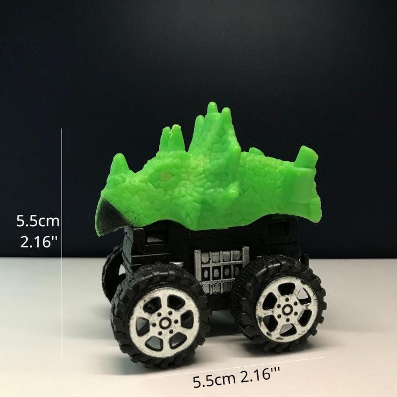 Dinosaur Toy Pull Back Car Inertia Scooter Creative Collection Toys