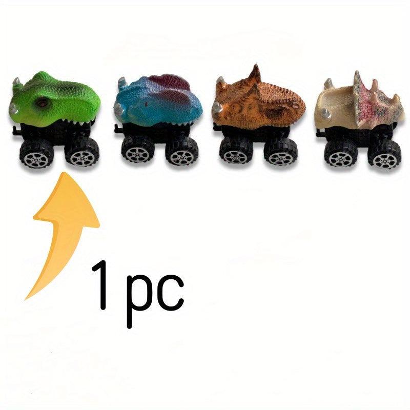 Dinosaur Toy Pull Back Car Inertia Scooter Creative Collection Toys