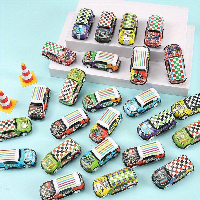 10pcs Pull Back Cars Play Sets Mini Toys Bulk Toys Party Favors