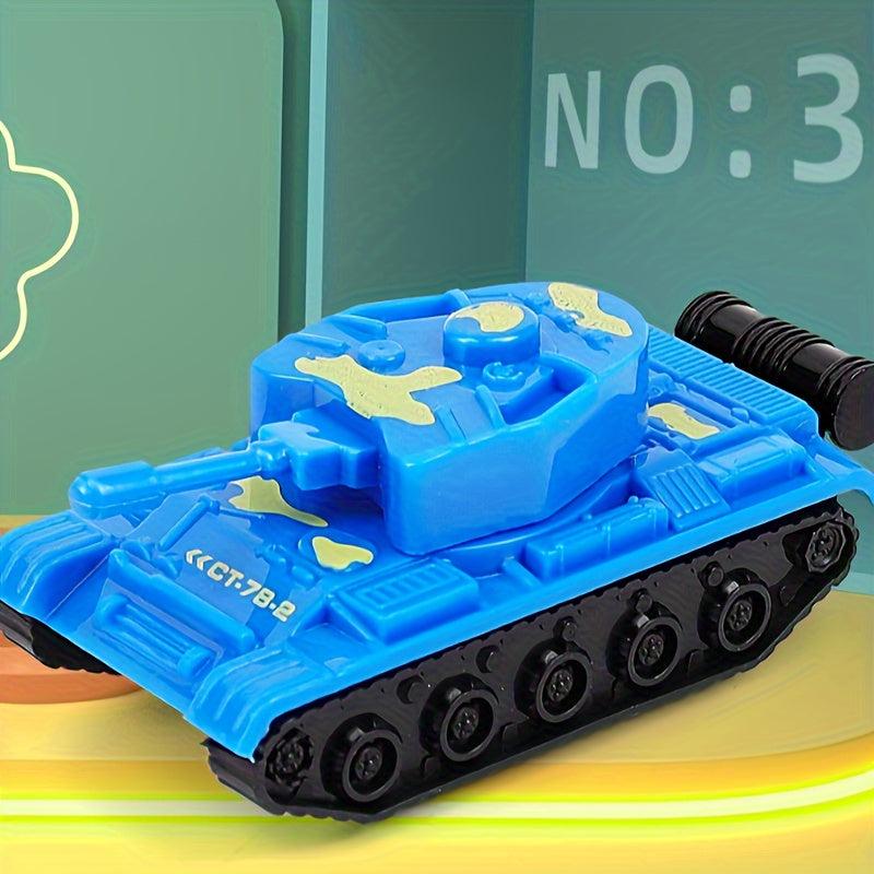Cartoon Tank Toy Car Mini Tank Model Gift
