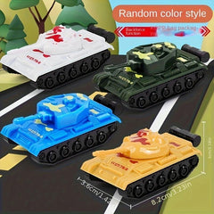 Cartoon Tank Toy Car Mini Tank Model Gift
