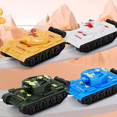 Cartoon Tank Toy Car Mini Tank Model Gift