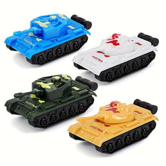 Cartoon Tank Toy Car Mini Tank Model Gift