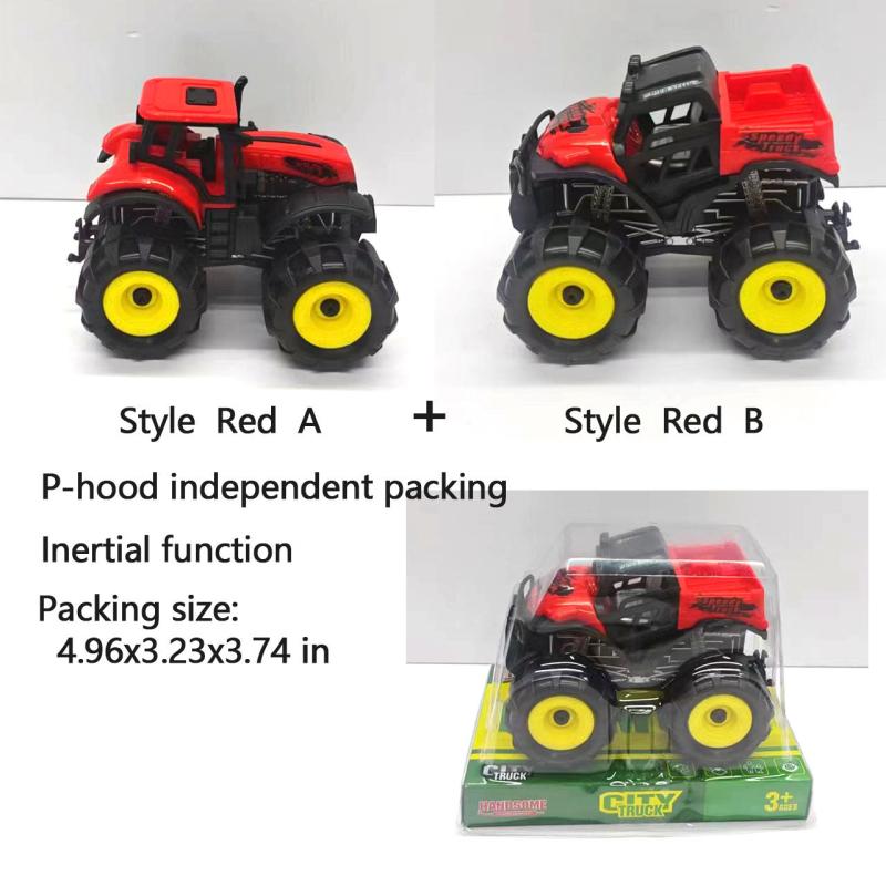 Off-road Farmer Toy Car Tractor Puzzle Boxed Gift