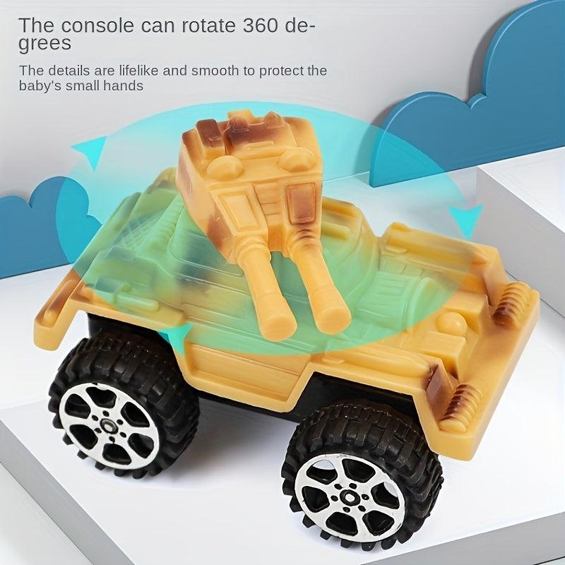 Cartoon Tank Toy Car Mini Tank Model Gift