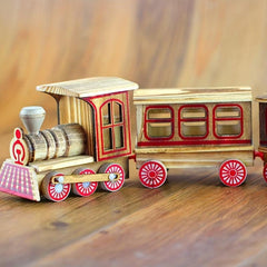 Wooden Toy Train Hot Solid Wood Train Model Toy