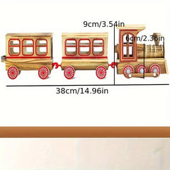 Wooden Toy Train Hot Solid Wood Train Model Toy