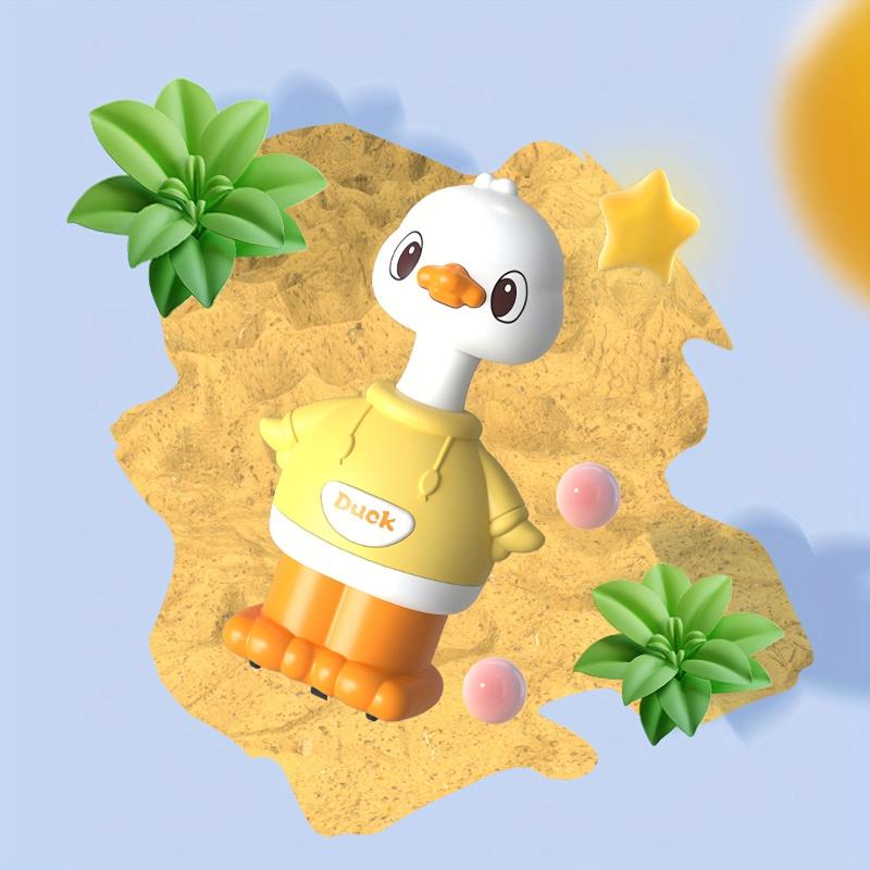 Cartoon Press Shake Head Duck Drop Resistant Sliding Duckling