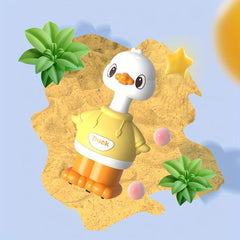 Cartoon Press Shake Head Duck Drop Resistant Sliding Duckling