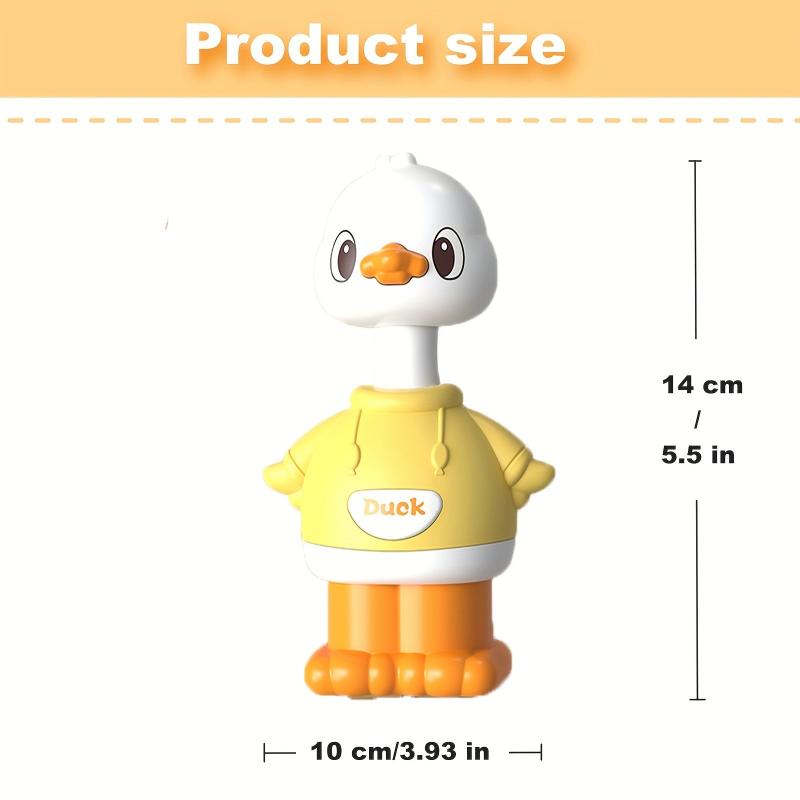 Cartoon Press Shake Head Duck Drop Resistant Sliding Duckling