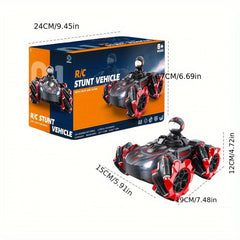 RC Toy Car 2.4GHz Rechargeable w/ Music Light Stunts 360 Rotating Mist Effect