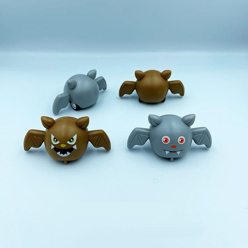 4pcs Halloween Inertial Toy Car w/ Pumpkin & Skull Crash Resistant