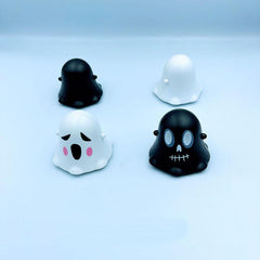 4pcs Halloween Inertial Toy Car w/ Pumpkin & Skull Crash Resistant