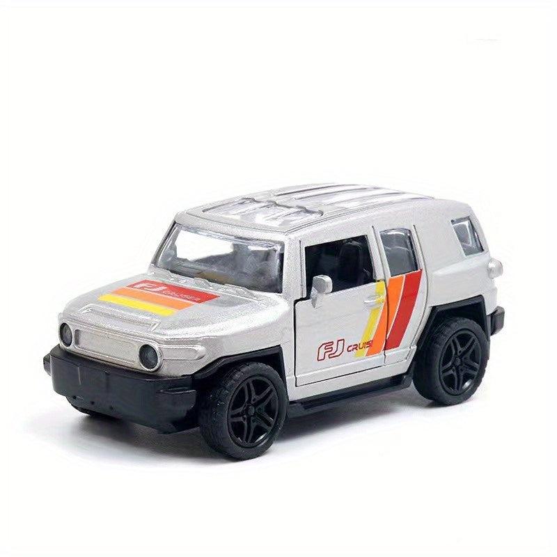 Alloy Off road Car Model Boy Small Car Pull Back Off road Toy Cake Ornament