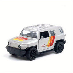 Alloy Off road Car Model Boy Small Car Pull Back Off road Toy Cake Ornament