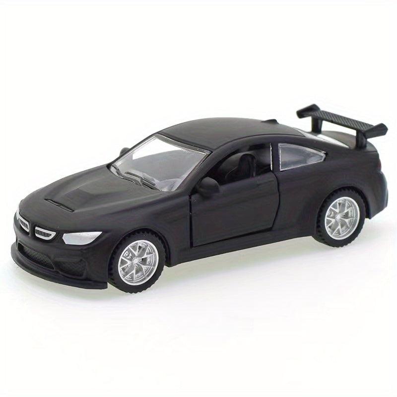 Kids Toy Car Open Door Pull Back Alloy Cake Decoration Ornament Car