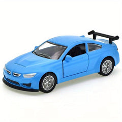 Kids Toy Car Open Door Pull Back Alloy Cake Decoration Ornament Car