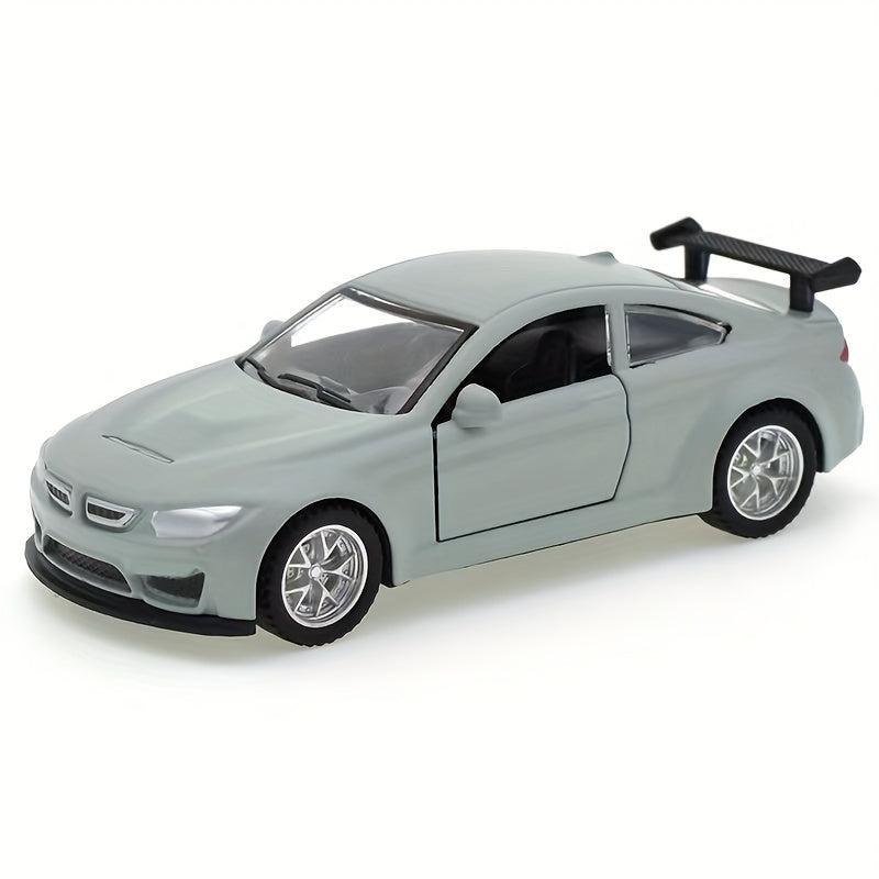 Kids Toy Car Open Door Pull Back Alloy Cake Decoration Ornament Car