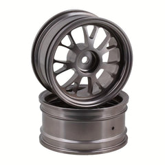 4pcs RC1 10 Flat Sports Car Drift Car Metal Wheel Frame Aluminum Alloy