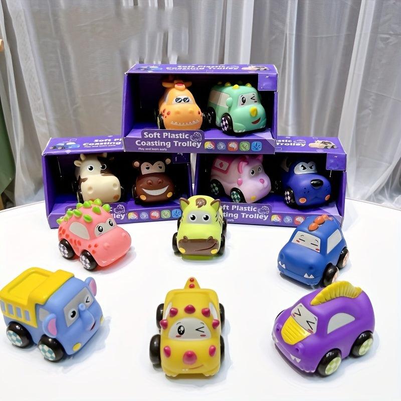 Dinosaur Toy Car Baby Toy Cars Pull Back Cars for Toddlers