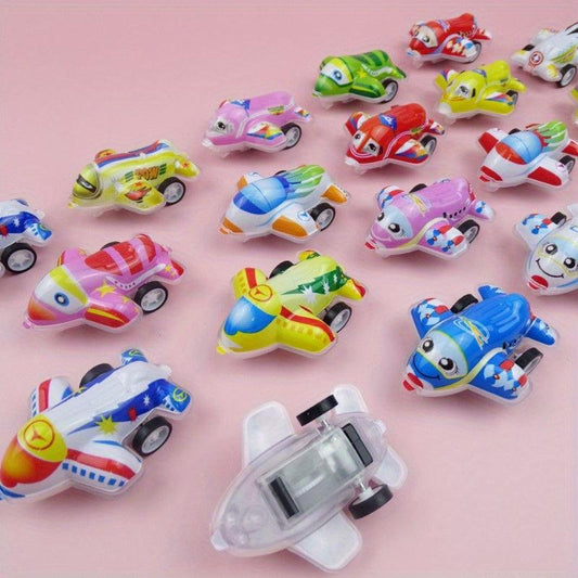 Cartoon Colored Shells Rebound Planes Small Toys