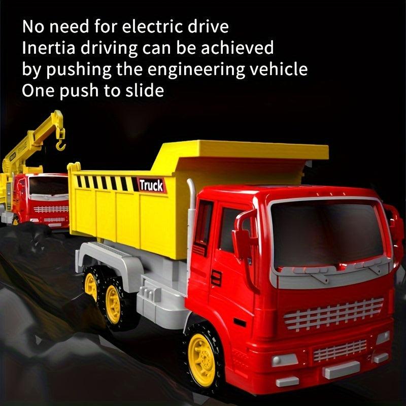 Large Inertia Engineering Vehicle Set for Kids
