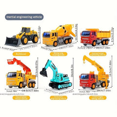 Large Inertia Engineering Vehicle Set for Kids