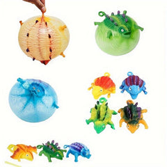 Inflate Dinosaur Vent Balls Anti stress Fidget Party Games Toys