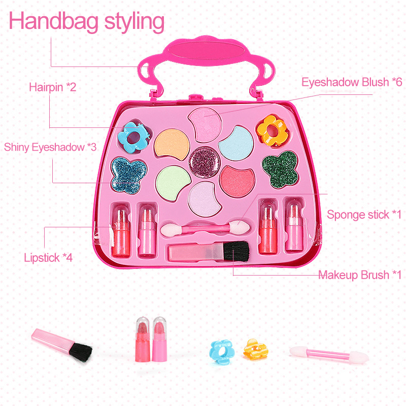 Cosmetics Toys Princess Makeup Box Play House | Safe Non-toxic Gift