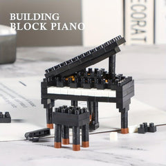 130pcs Piano Particle Building Blocks Toys DIY Puzzle Ornaments