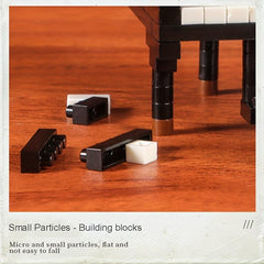 130pcs Piano Particle Building Blocks Toys DIY Puzzle Ornaments