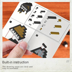 130pcs Piano Particle Building Blocks Toys DIY Puzzle Ornaments