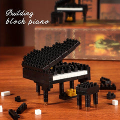 130pcs Piano Particle Building Blocks Toys DIY Puzzle Ornaments