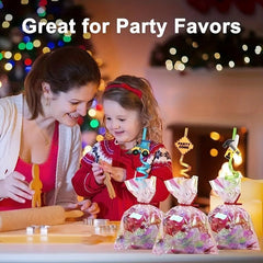 4pcs Reusable Excavator Plastic Straws Construction Theme Party Favors