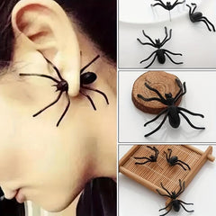 Funny Spider Stud Earrings Halloween Party