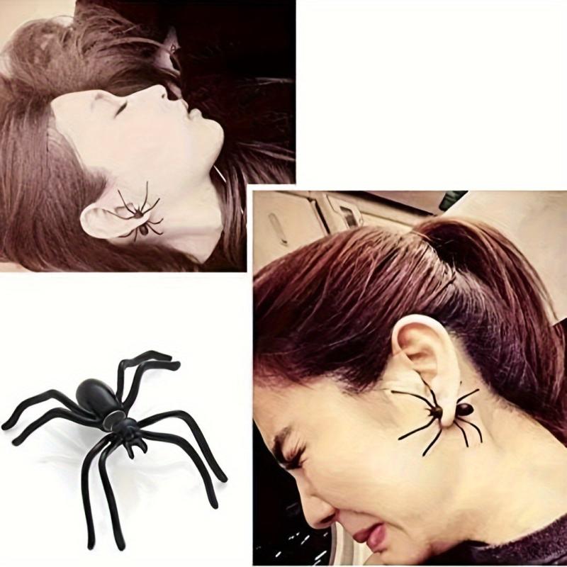 Funny Spider Stud Earrings Halloween Party