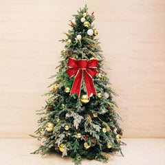 1pc Christmas Pendant Christmas Bow Ornament Decoration