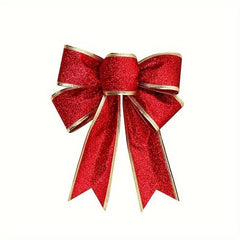 1pc Christmas Pendant Christmas Bow Ornament Decoration