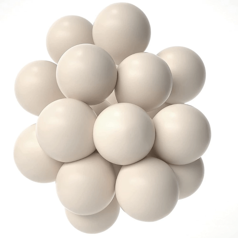 20pcs 10in Ivory Latex Balloon Party Decoration Balloon