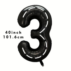 1pc 101 6 Cm Number Aluminum Film Balloon Birthday Decoration