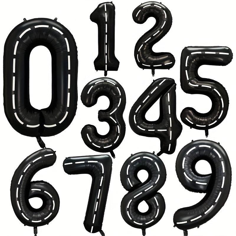 1pc 101 6 Cm Number Aluminum Film Balloon Birthday Decoration